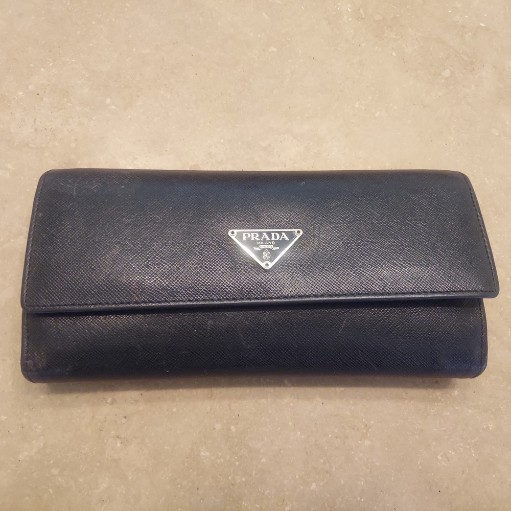 Prada Black Wallet